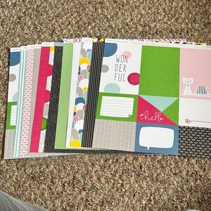 Colorful Home Design Planner Set